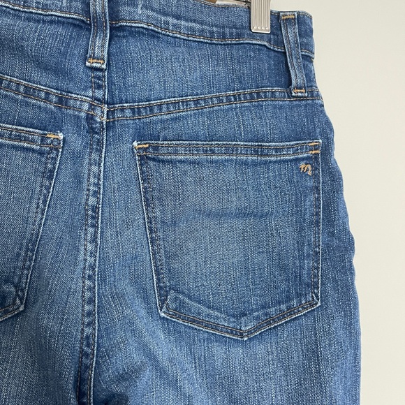 Madewell Womens Jeans Size 25 Blue Classic Straight Jean Denim Bottom - Picture 9 of 14
